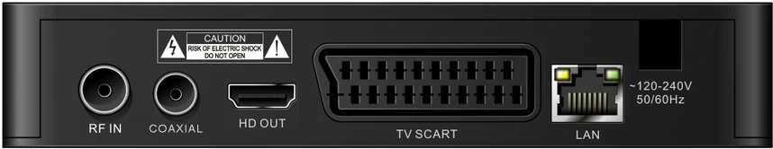 TV priedelis STB eSTAR T2 618 HD Juodas