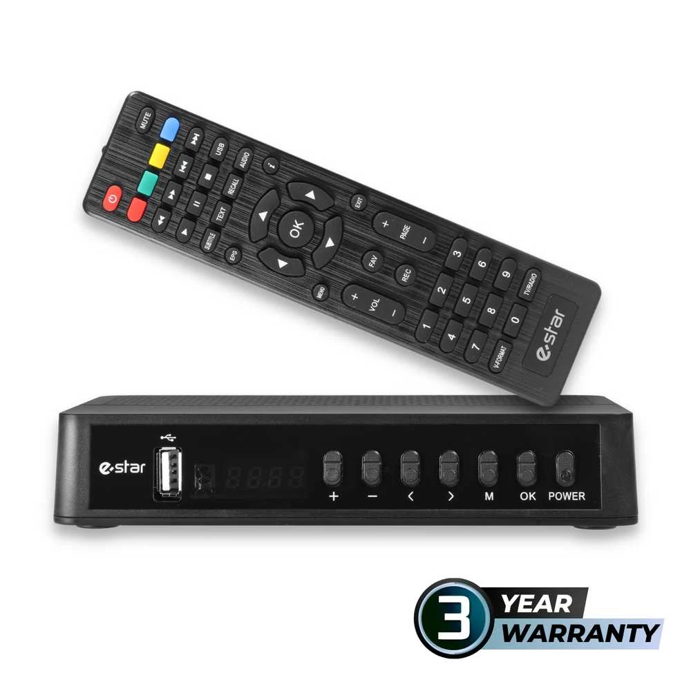TV priedelis STB eSTAR T2 618 HD Juodas
