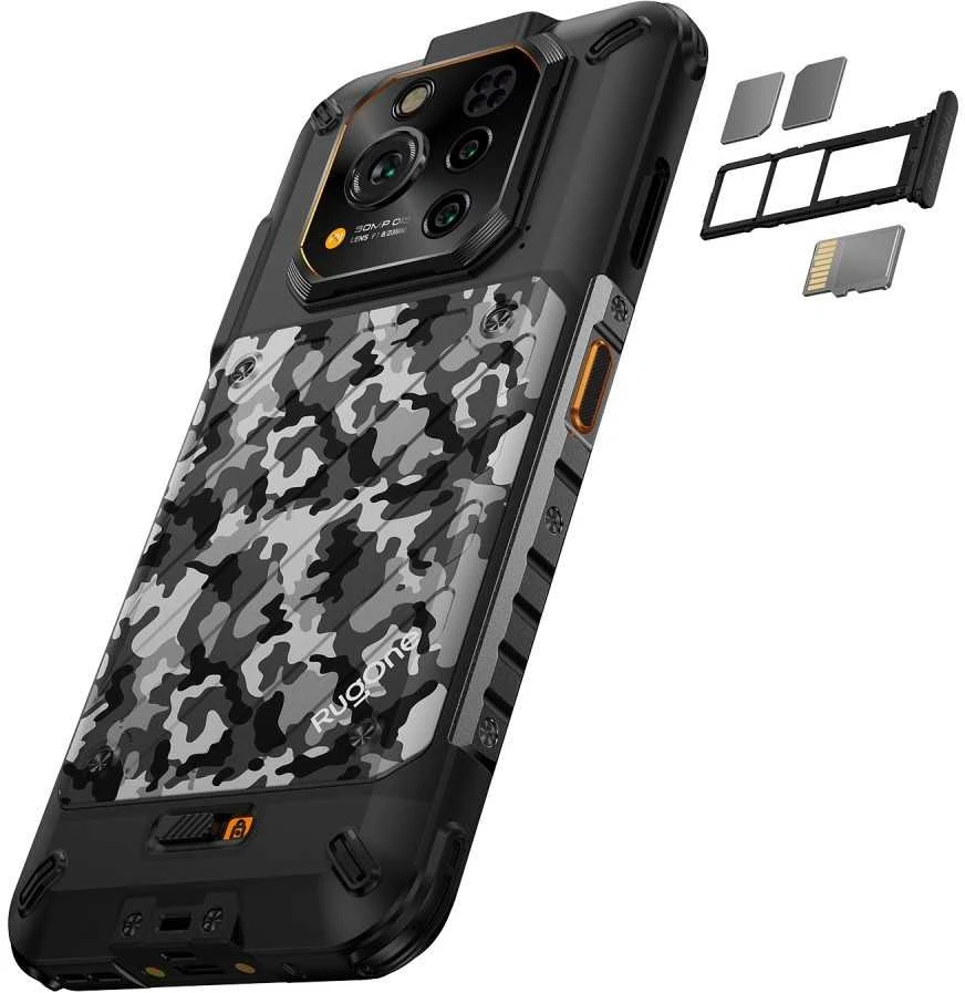 Ulefone RogOne Xever7 5G išmanusis telefonas 12/512 GB juodas