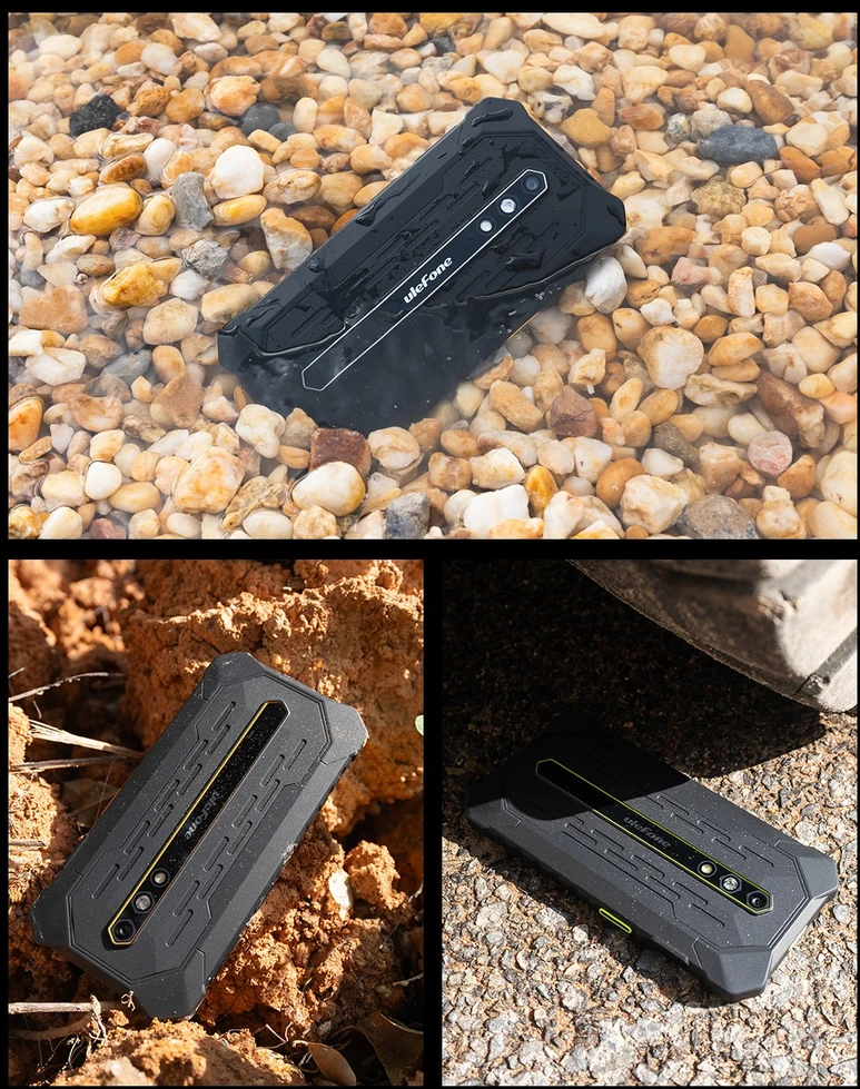 Ulefone RugKing 2 Pro 4G smartphone 4/64GB Juodas