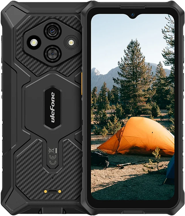 Ulefone RugKing 3 Pro 4G smartphone8/128GB Juodas