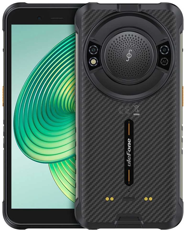 Ulefone RugKing 4G smartphone (8+256GB) Juodas