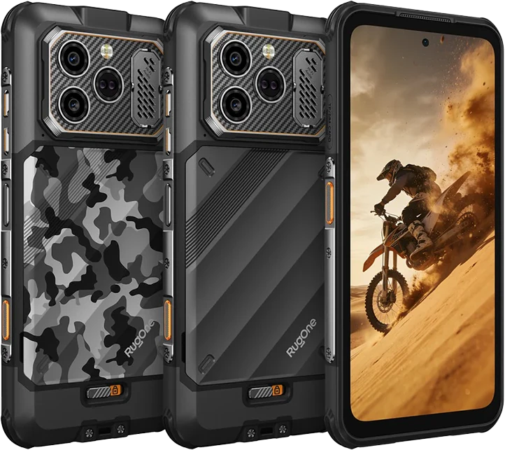 Ulefone RugOne Xever 8 4G smartphone 8/256GB Juodas