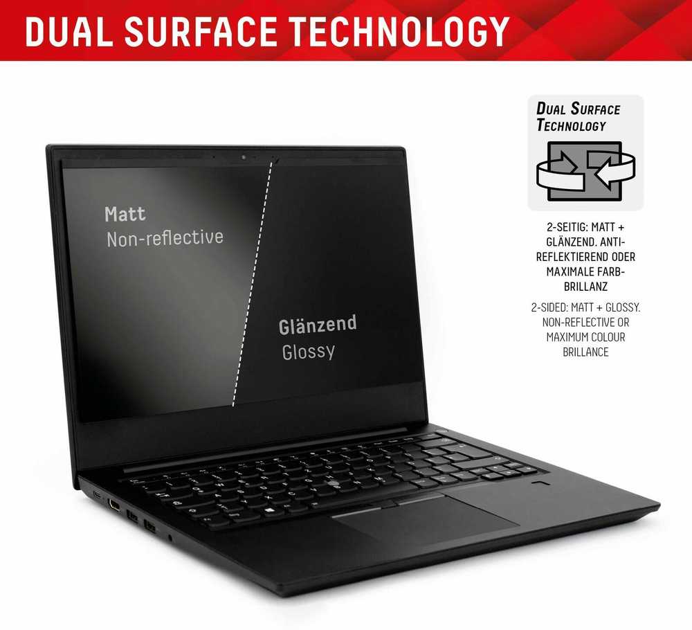 Universalus Privacy Safe Glass 13,3", 16:10 Displex skaidrus