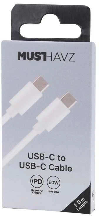 USB-C to USB-C Cable 1.0 m Easy to Go by Musthavz Baltas