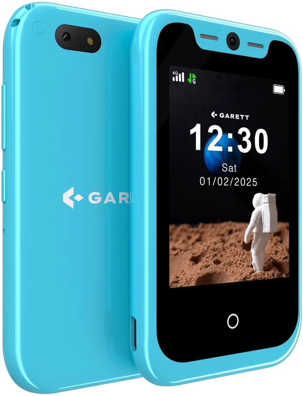 Garett OneKid Phone Blue – saugus pirmasis išmanusis telefonas vaikams