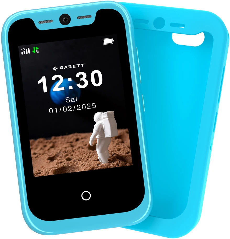 Garett OneKid Phone Blue – saugus pirmasis išmanusis telefonas vaikams