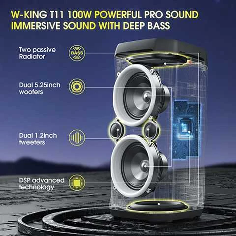 W-King T11 100W - 15600mAH(10.8V 5200mAh)