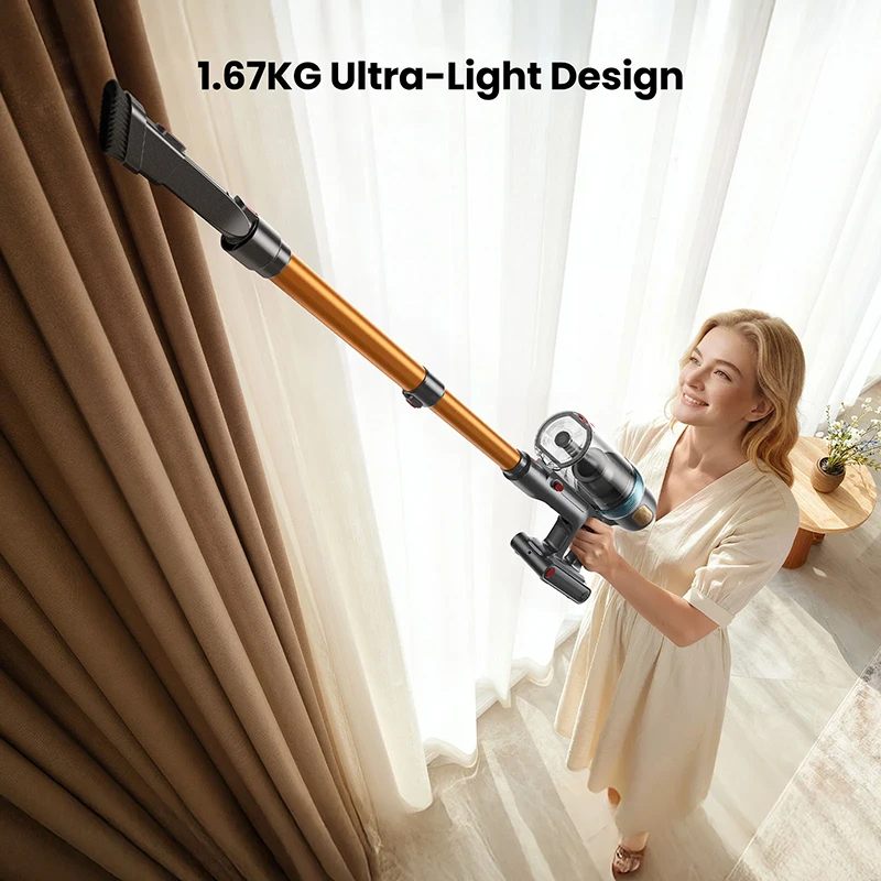 Dulkių siurblys YABER P20 Acu vacuum cleaner, HEPA, Touch control