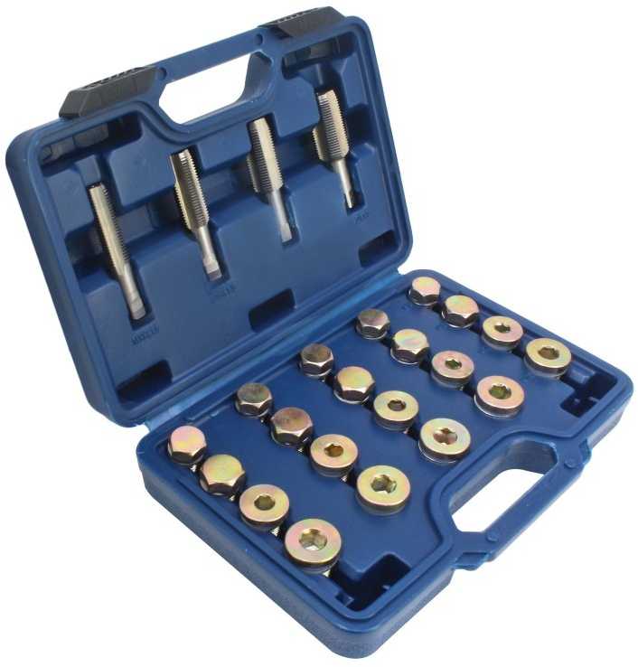 Alyvos karterio sriegio remonto rinkinys