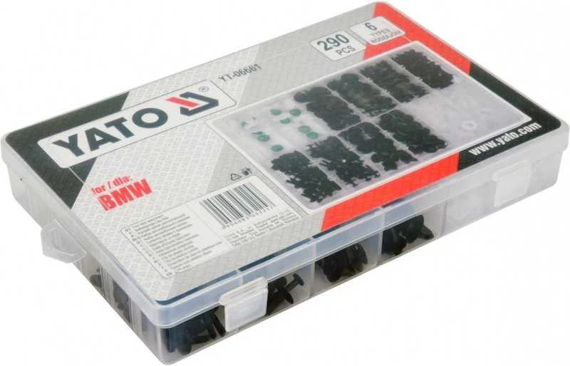 Automobiliui /BMW /klipsų asort.290vnt
