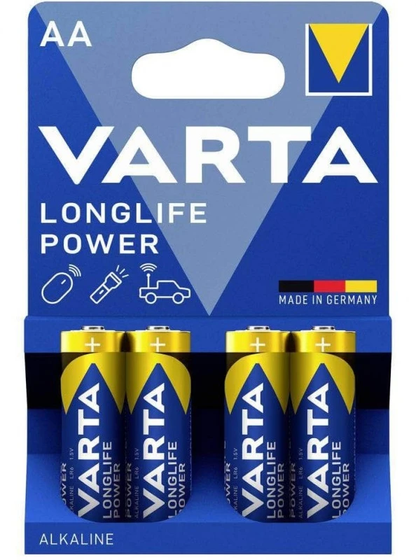 Baterija VARTA AA 4vnt Longlife Power