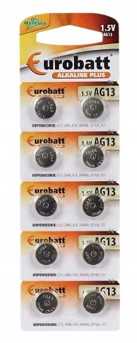 Baterijos elementas AG13/LR44/A76/R115 1.5V 1vnt.