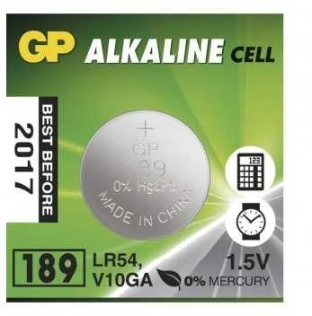 GP LR54 189 AG10 elementas, 1vnt.