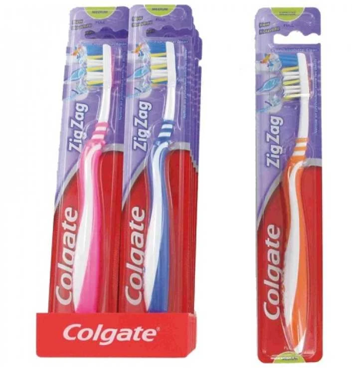 Dantų šepetėlis Colgate zig zag medium