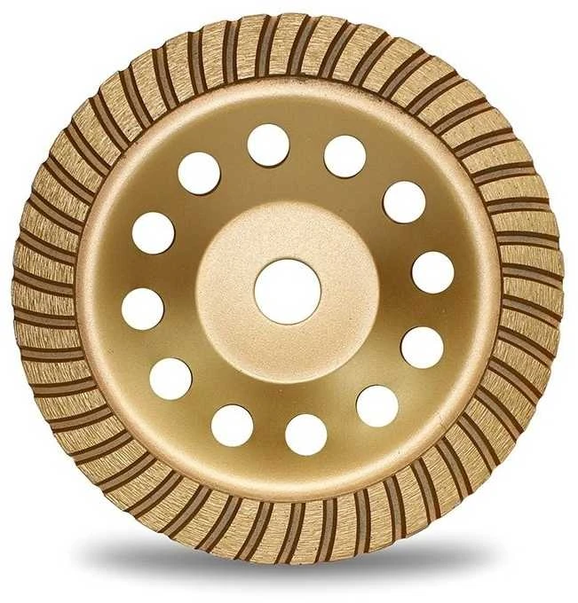 Deimant.puodo tipo šlifavimo diskas turbo metalui 22.2x180 mm