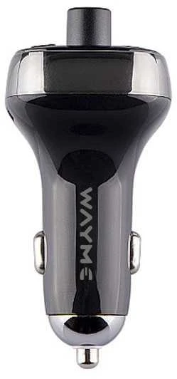 FM moduliatorius WAYME 12/24V su USB-C PD, QC4.0+, Auto-ID, voltmetru ir laisvų rankų įranga
