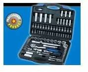 Galvučių ir raktų komplektas 94dalių 1/4"+1/2"