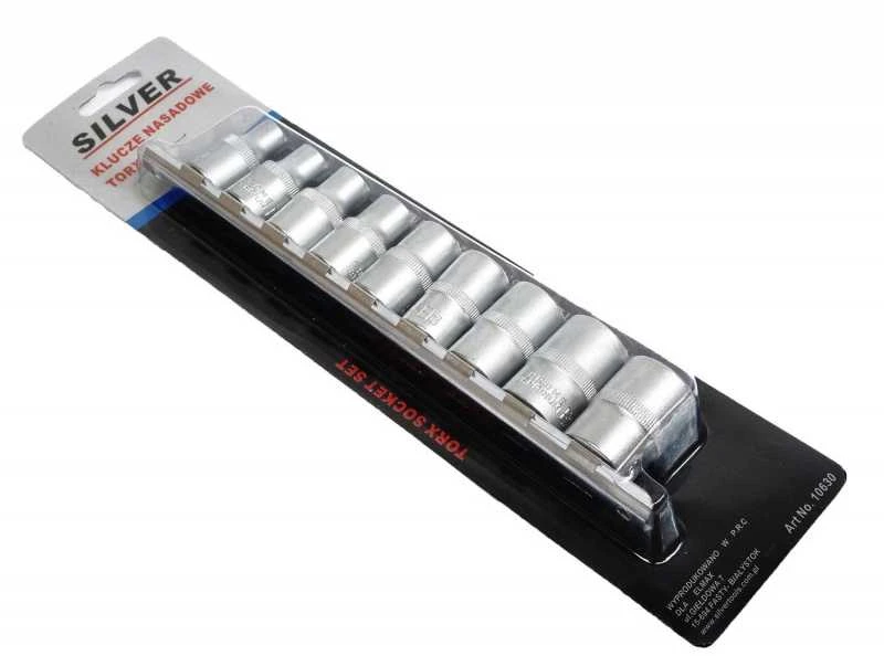 Galvučių rinkinys "Start" Torx 9vnt 1/2 E10-E24