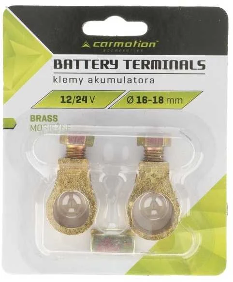 Gnybtai žalvariniai akumuliatoriaus , 12/24V max 300A