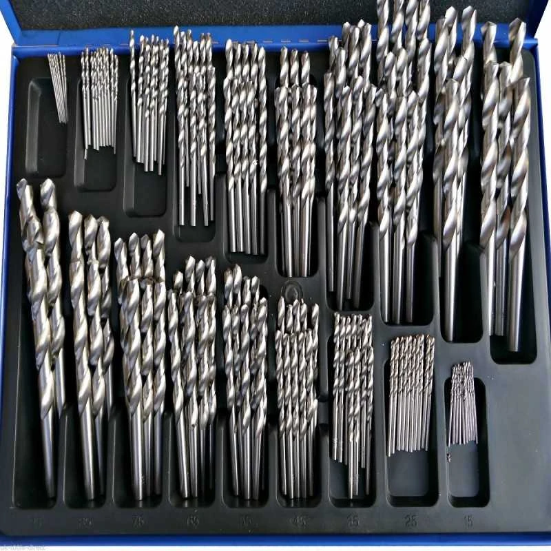 Grąžtas Grąžtų metalui komplektas | HSS | Ø 1 - 10 mm | 170 vnt