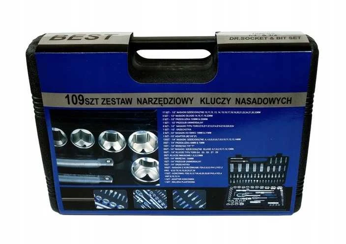 SILVER Įrankių komplektas Geko, 108 dalių