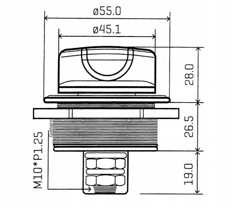 Akumuliatorius Carmotion Jungiklis akumuliatoriaus maitinimui 12-32V iki 300A