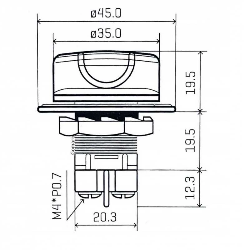 Akumuliatorius Carmotion Jungiklis akumuliatoriaus maitinimui 12-32V iki 50A