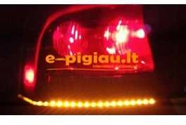 Juostelė šviečianti LED (24cm RAUDONA sp. 1vnt.)