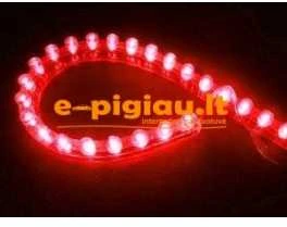 Juostelė šviečianti LED (24cm RAUDONA sp. 1vnt.)