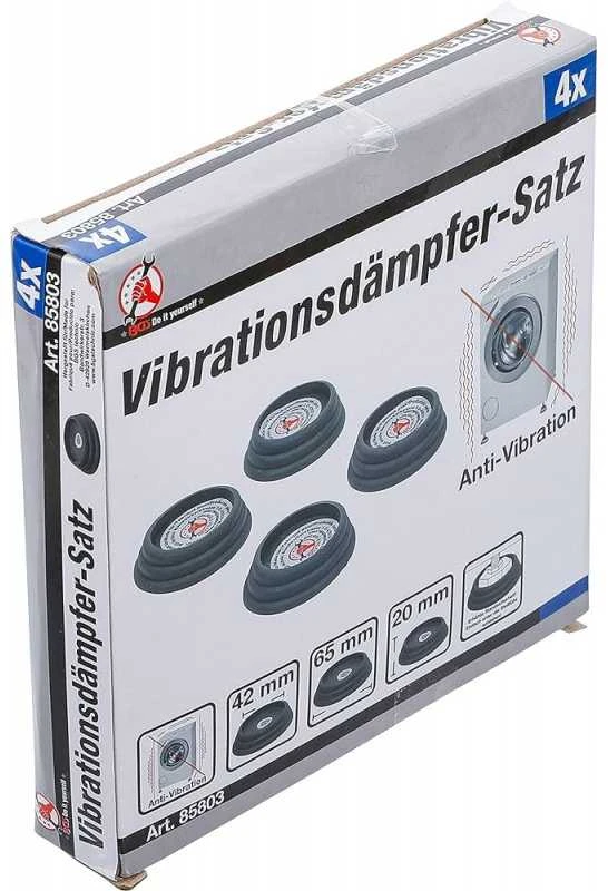 Bgs Technic Kojelės antivibracinės skalbimo mašinoms 4 vnt.
