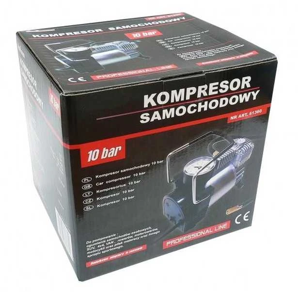 Automobilinis oro kompresorius 12V 10 bar 61360