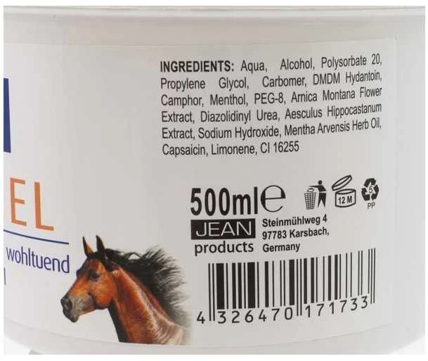 Kremas Elina arklio 500ml activ čili gelis