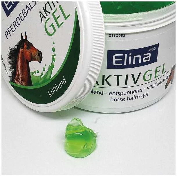 Kremas Elina arklio 500ml activ čili gelis
