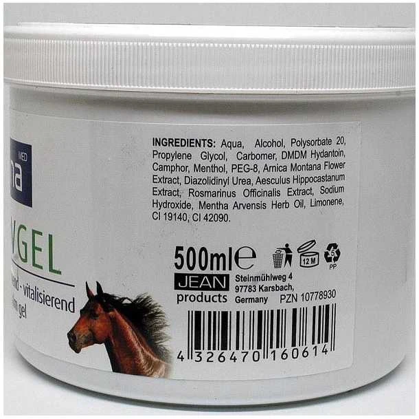 Kremas Elina arklio 500ml activ čili gelis