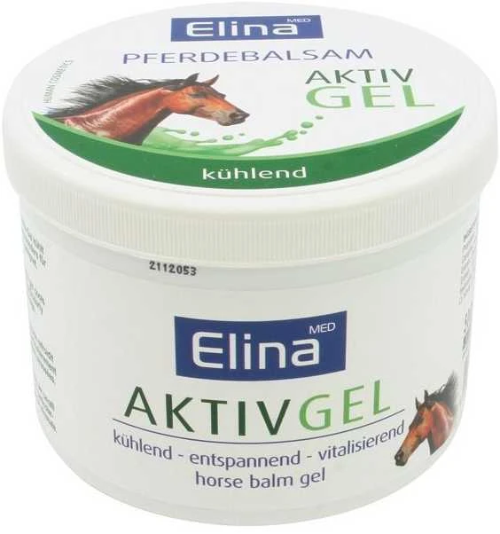 Kremas Elina arklio 500ml activ čili gelis