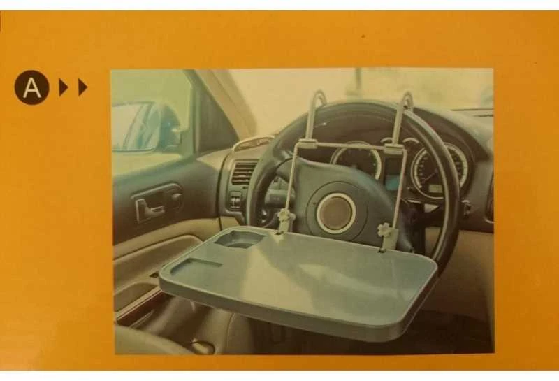 Laikiklis padėkliukas valgymui automobilyje