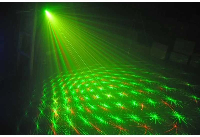 Lazerinis projektorius lazeris Žalios + Raudonos Spalvos