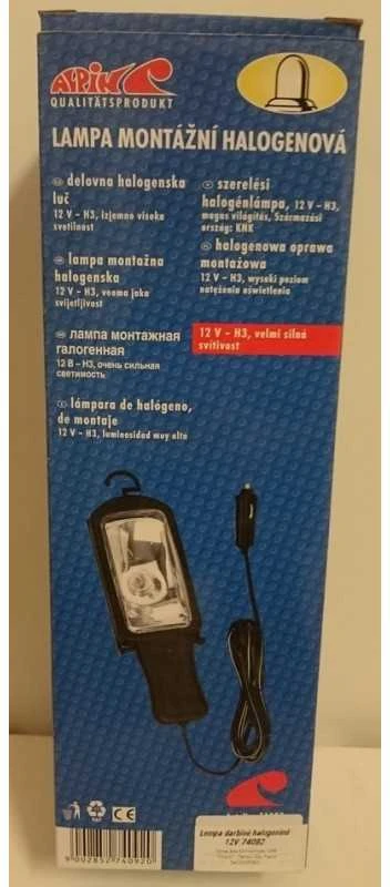 Lempa darbinė halogeninė 12V - H3 Alpino