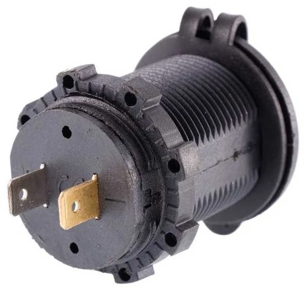 Carmotion Lizdas įkrovimui įmontuojamas 2xUSB 3.1A 12/24V 1vnt