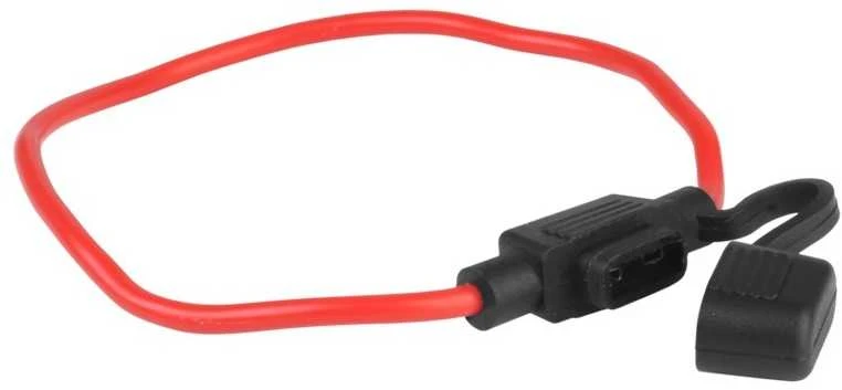 LP Oem Lizdas saugikliui 20mm su 1.5mm kabeliu