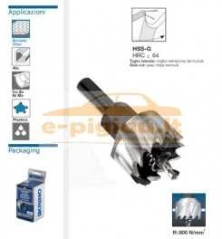Grąžtas Metalo gręžimo karūnėlė diam.19mm HSS-G