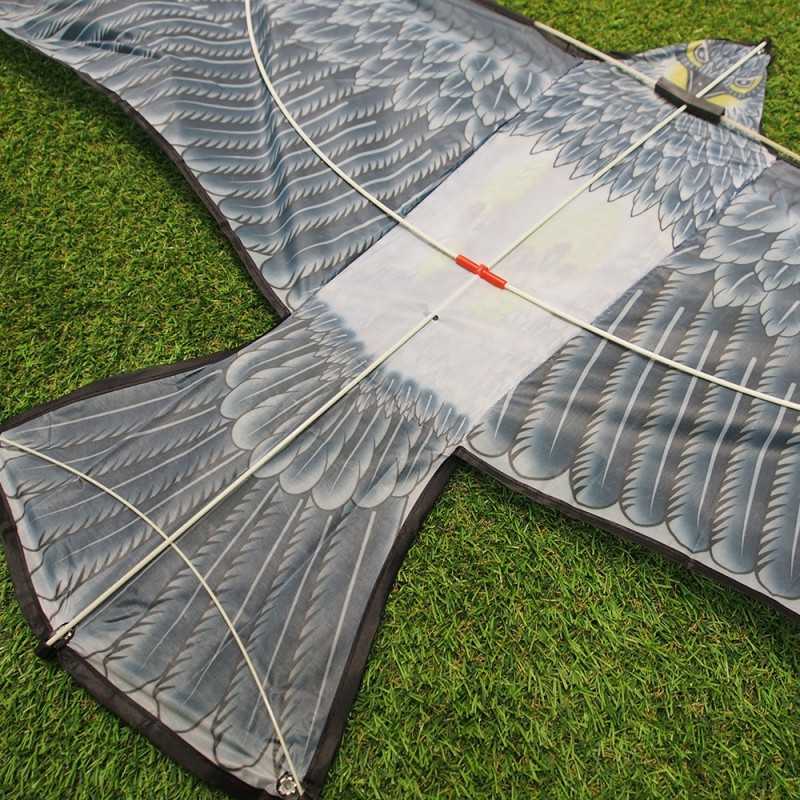 Paukščių baidyklė ,aitvaras "Vanagas"155cm+teleskopinis kotas 4m XLINE