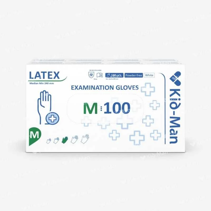 Pirštinės nesterilios "L" latekso 100 vnt.