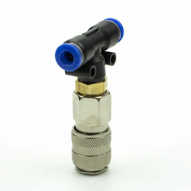 Pistoletas prapūtimui su PU 4x6mm žarna