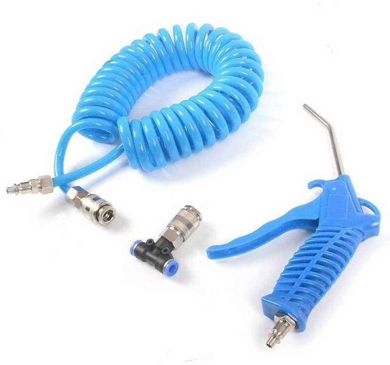 Pistoletas prapūtimui su PU 4x6mm žarna