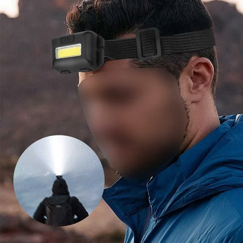 Prožektorius ant galvos COB LED