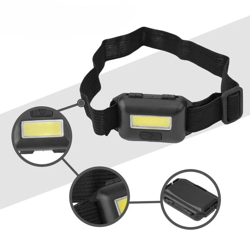 Prožektorius ant galvos COB LED