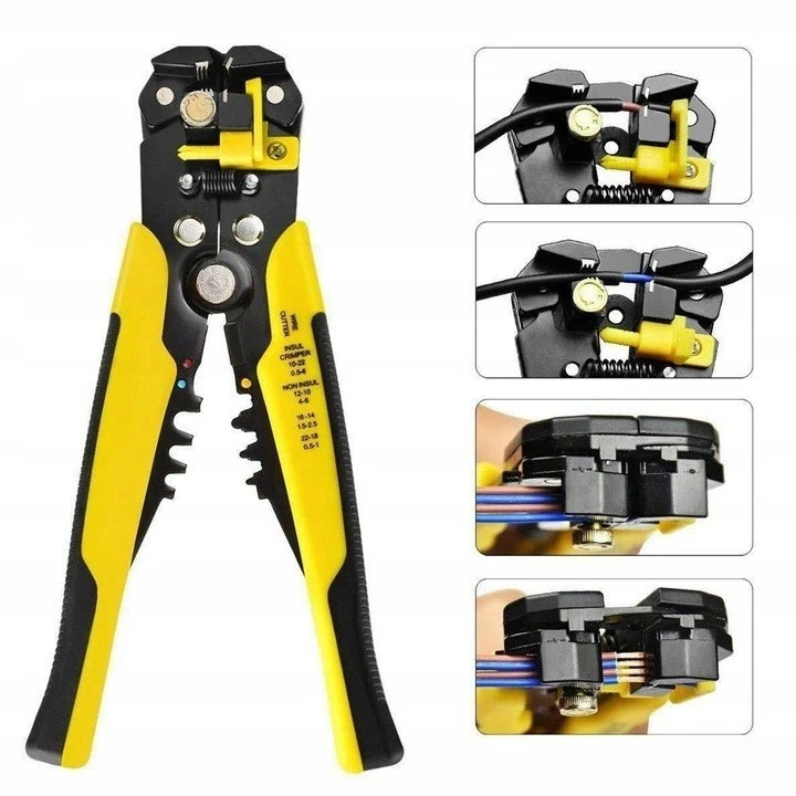 Replės laidų nužievinimui L-210mm 0,2 - 6mm²