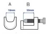 Rutulinių pirštų nuėmėjęs 18mm